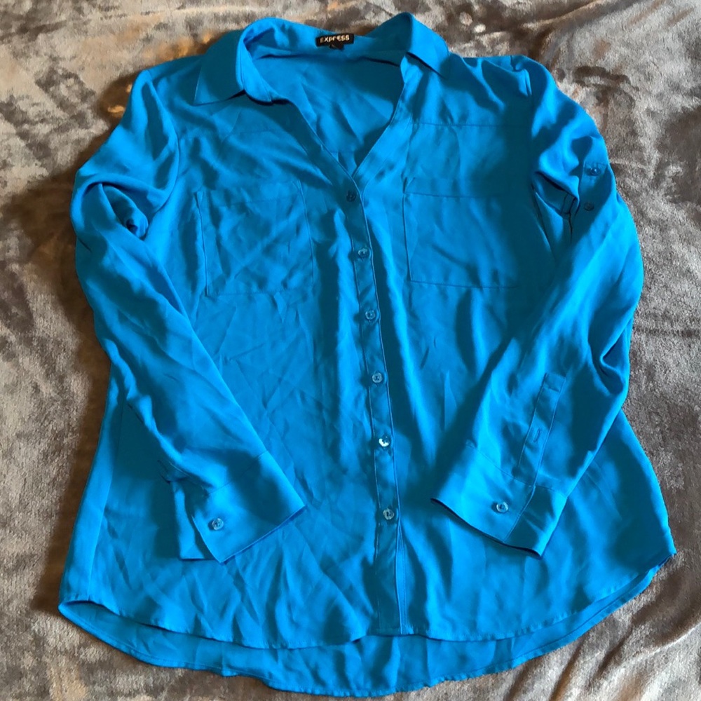Express Button Down Blouse - image 1